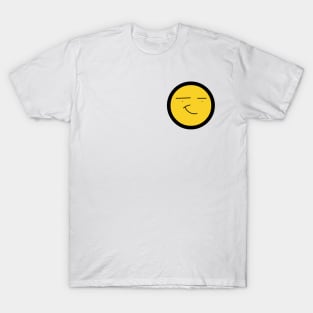 Yellow Smirk Face T-Shirt